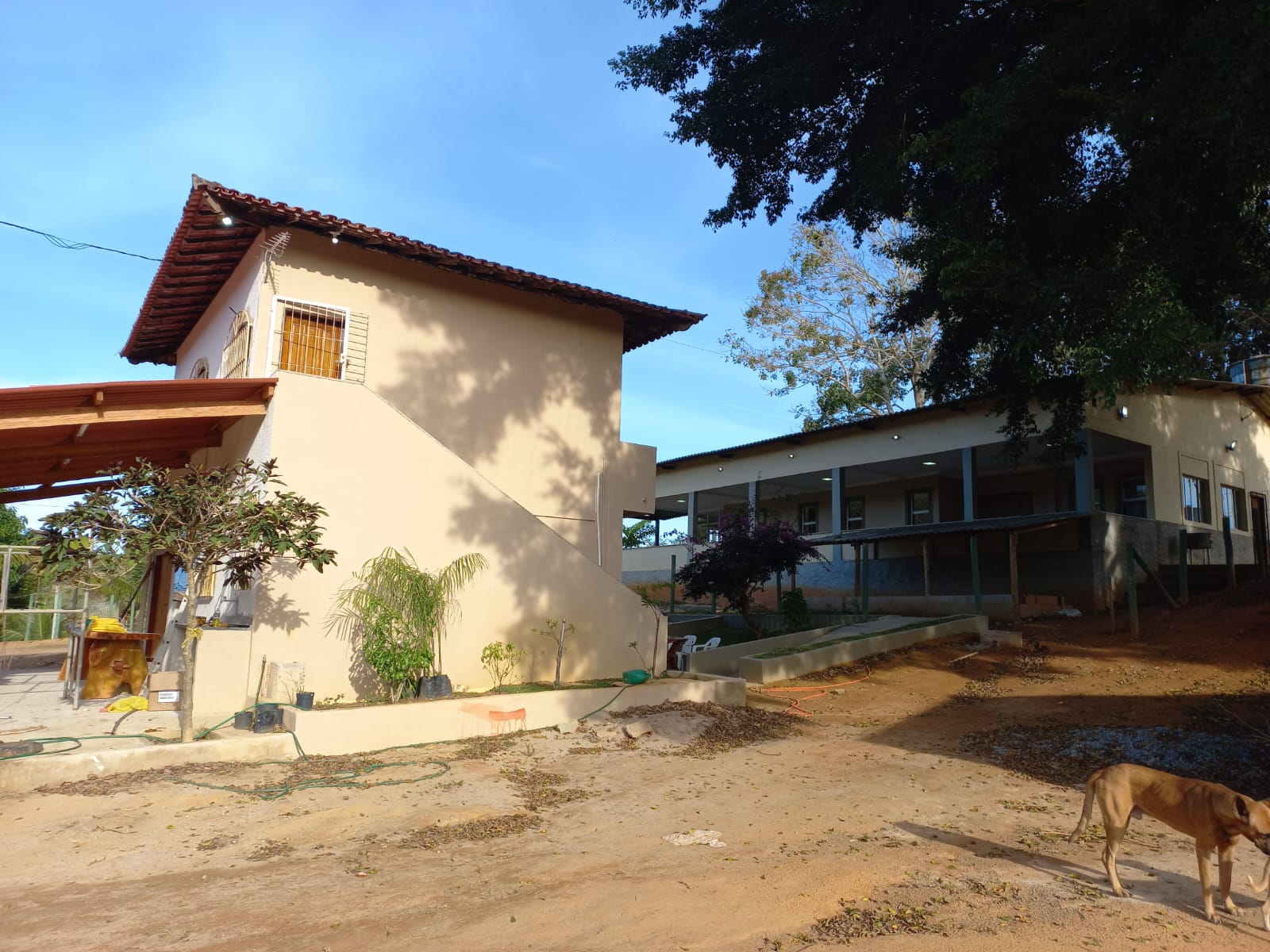 Casa em meio à natureza